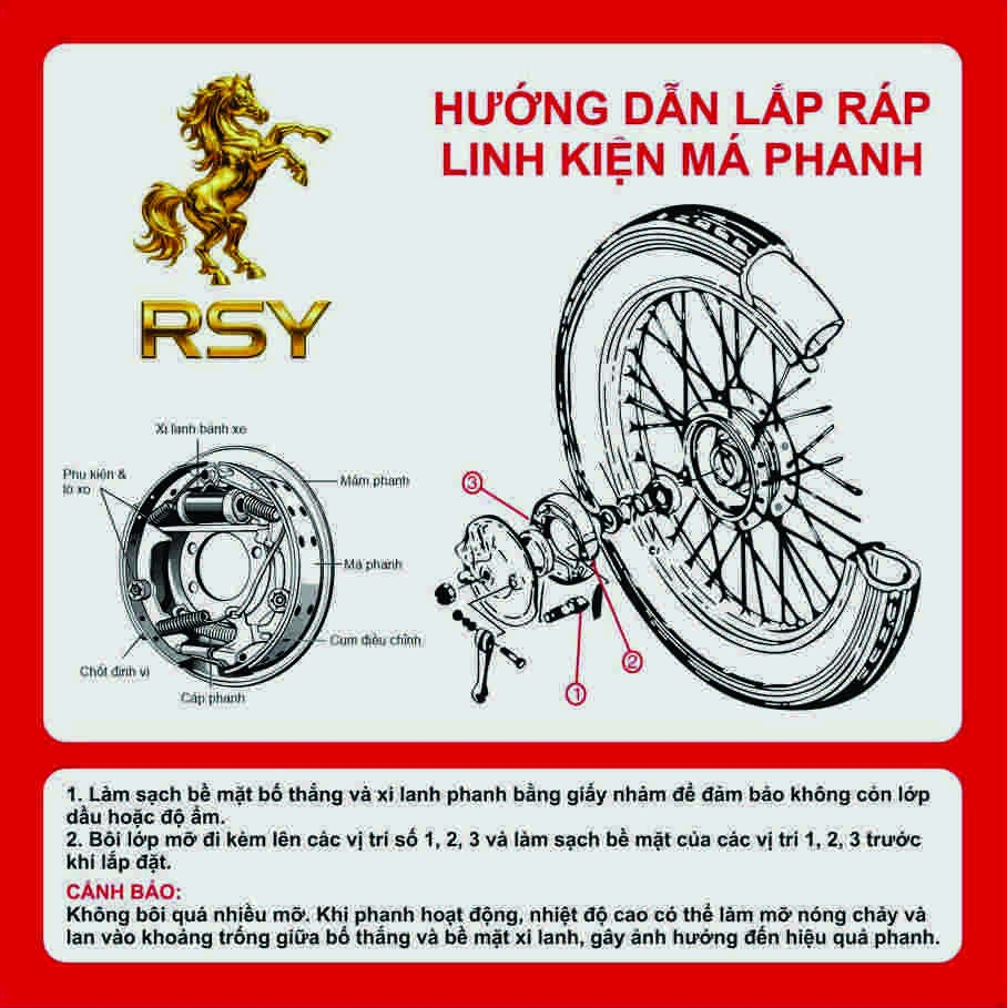 Bố đùm xe máy RSY