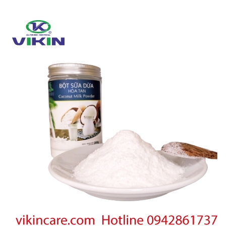 Bột sữa dừa hòa tan 190g (Không đường)