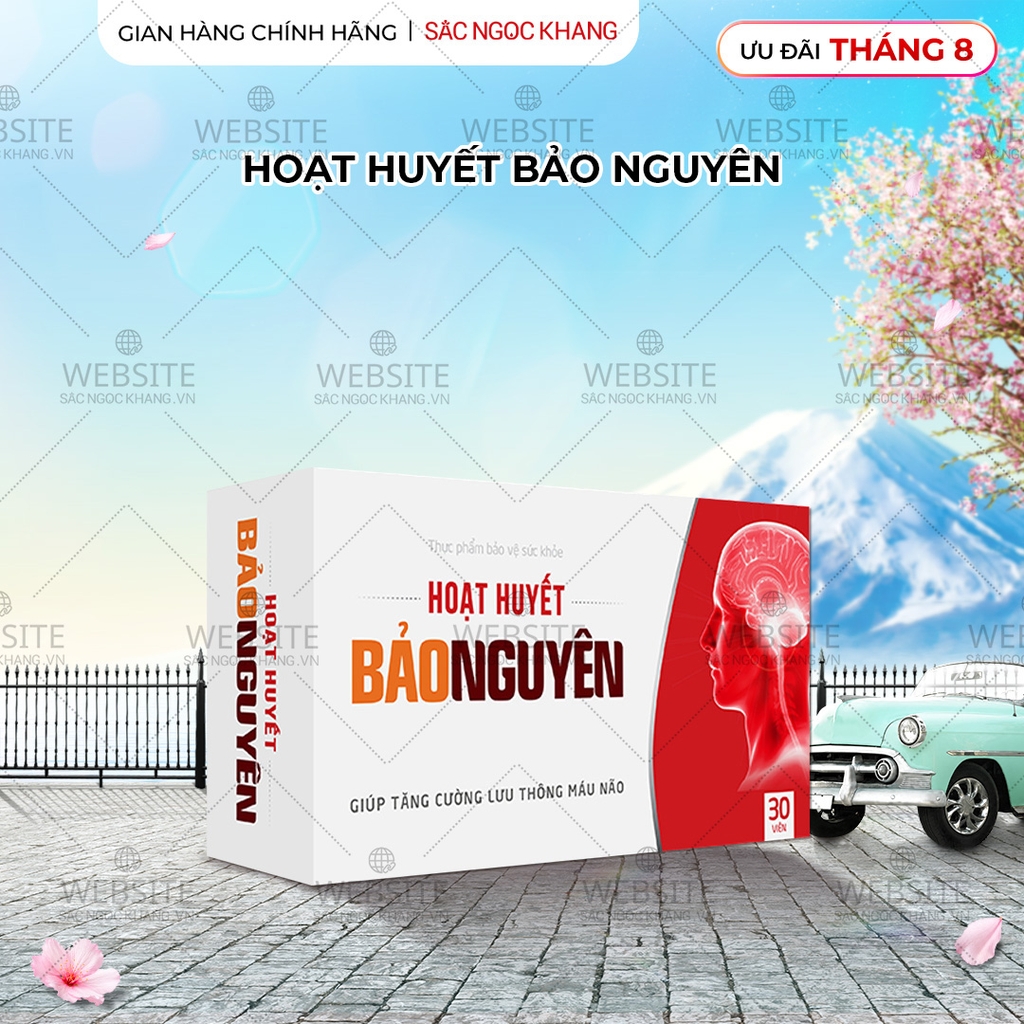 Viên Uống Hoạt Huyết Bảo Nguyên Hộp 30 viên