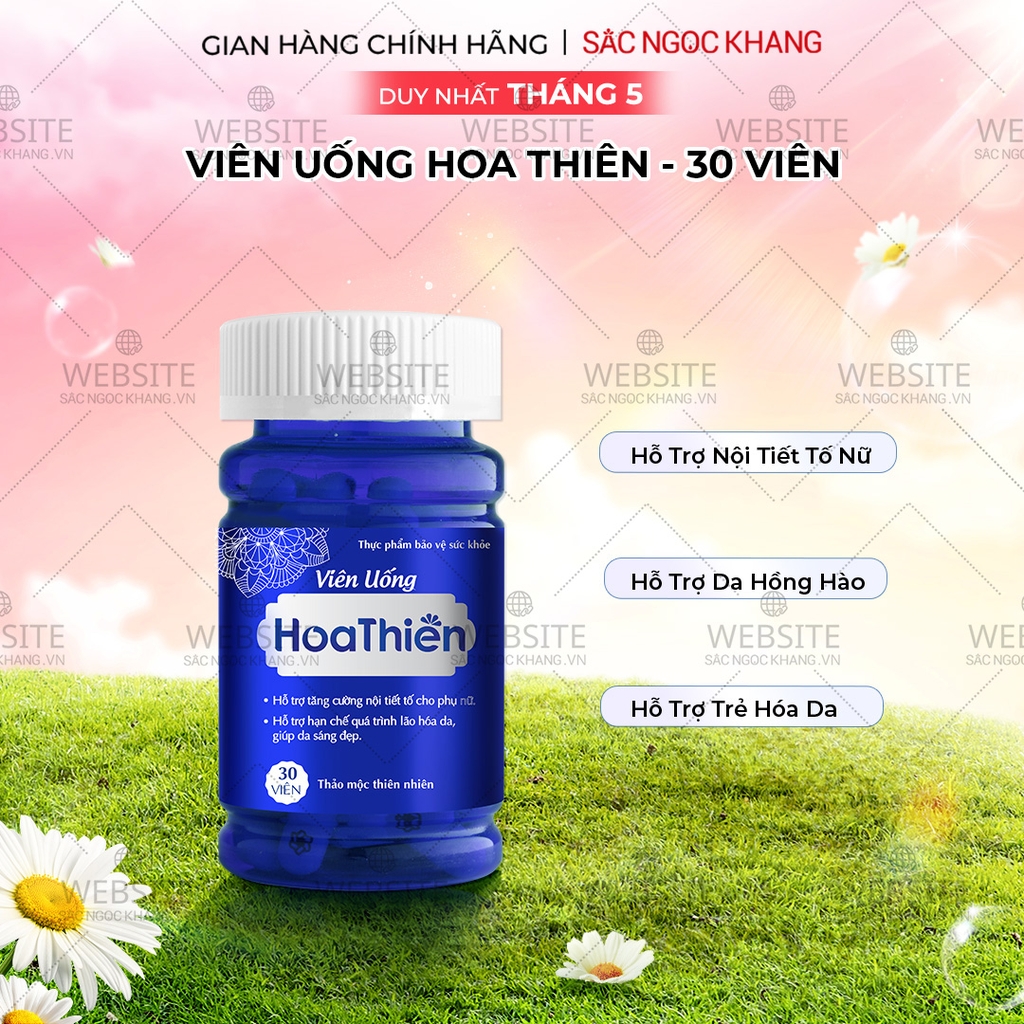 Viên Uống Cân Bằng Nội Tiết Hoa Thiên 30 viên