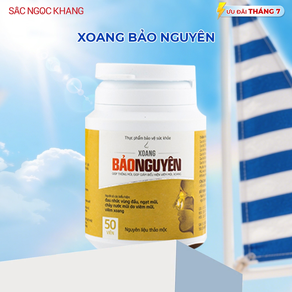 Viên Uống Xoang Bảo Nguyên Hộp 50 viên