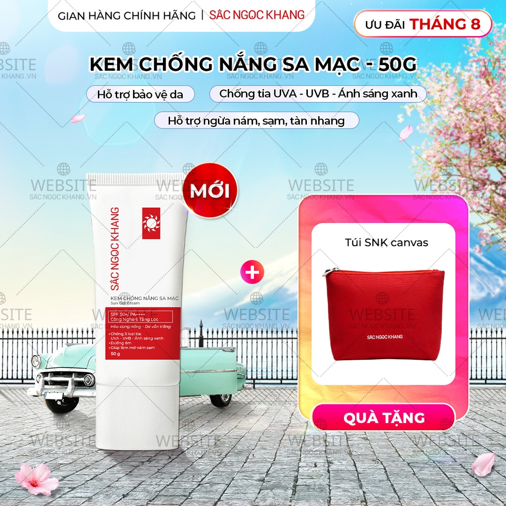 Kem Chống Nắng Sa Mạc Sắc Ngọc Khang 50g