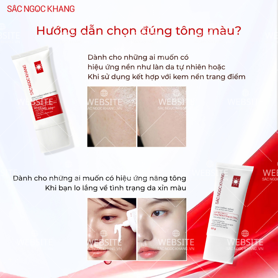 Kem Chống Nắng Sa Mạc Sắc Ngọc Khang 50g