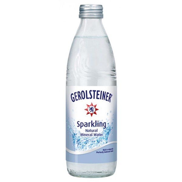 Gerolsteiner Sparkling Natural Mineral Water 330ml