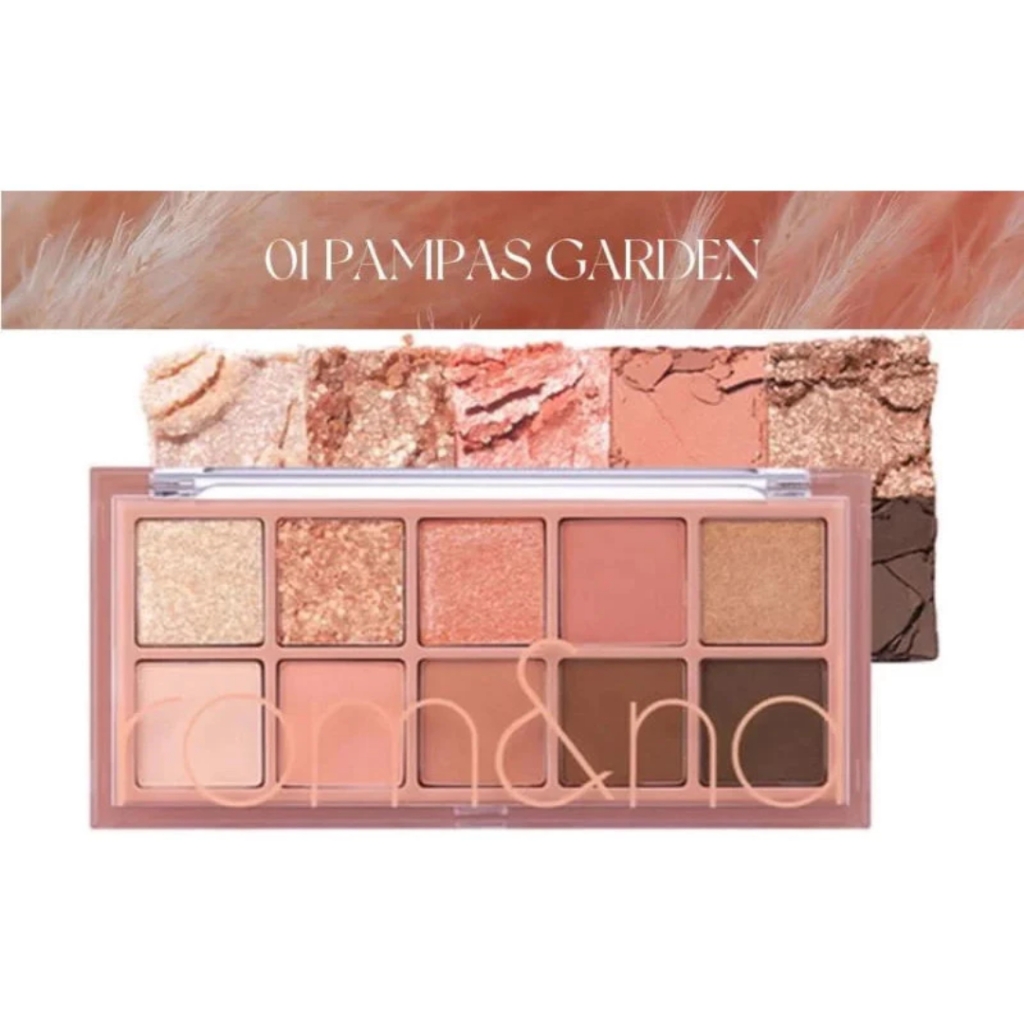 Bảng phấn mắt lấp lánh 10 ô Romand Better Than Eye Palette rom&nd đủ màu sắc chính hãng Hàn Quốc