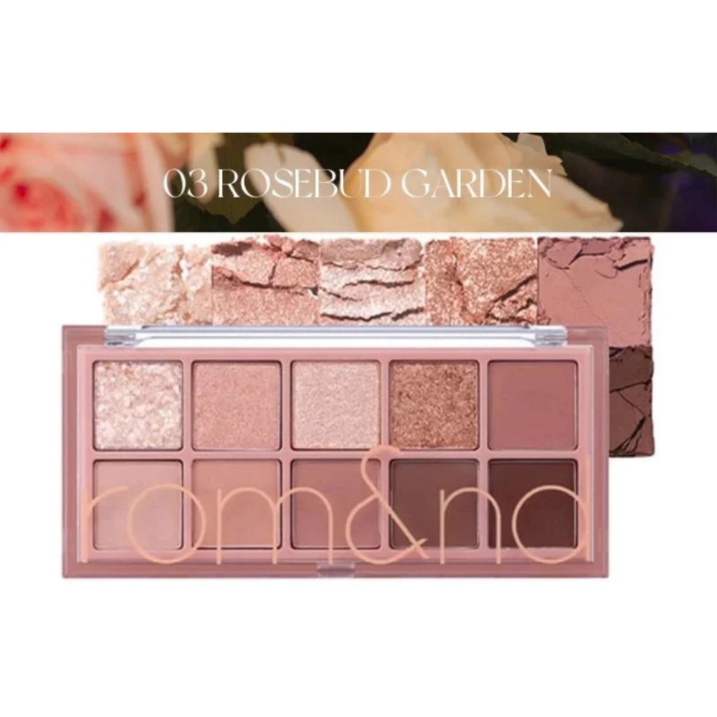 Bảng phấn mắt lấp lánh 10 ô Romand Better Than Eye Palette rom&nd đủ màu sắc chính hãng Hàn Quốc