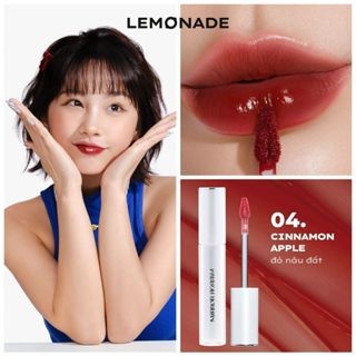 Son tint bóng không dính bền màu Lemonade Mirror Mirror Water Tint bóng mượt môi , bền màu 4g