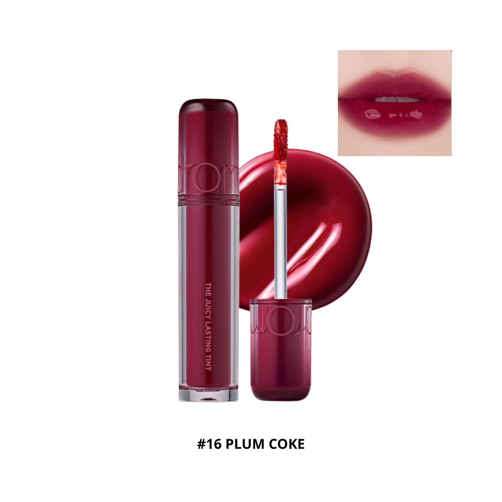 Son tint bóng Romand Juicy Lasting Tint căng mọng môi siêu lì lâu trôi Hàn Quốc chính hãng 5.5g