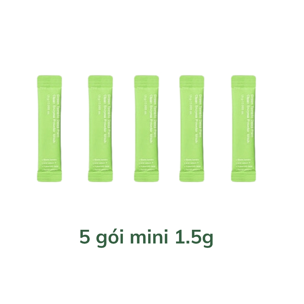 Set dưỡng da mini du lịch SungBoon Editor Travel Kit 5 món se khít lỗ chân lông màu xanh lá - 150g