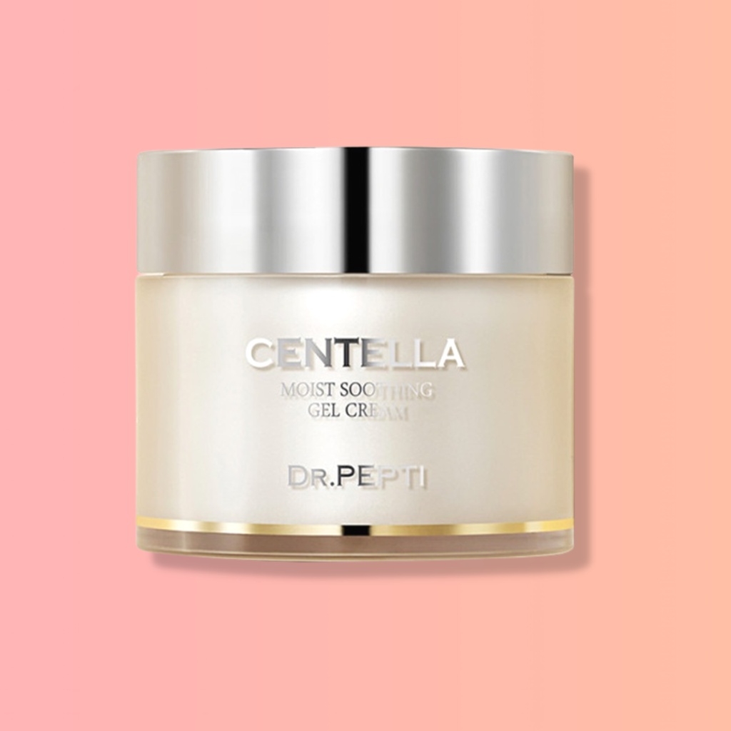 Kem dưỡng ẩm làm dịu da Dr.Pepti Centella Moist Soothing Gel Cream 70ml - kem dưỡng dr.pepti cao cấp
