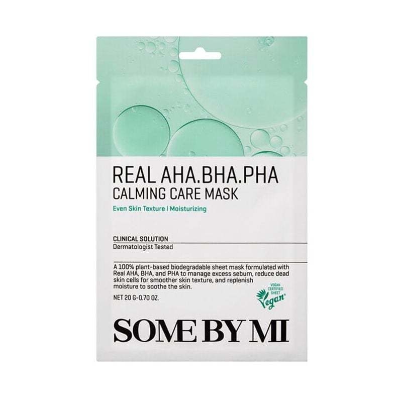 Mặt nạ dưỡng da Some By Mi ốc sên Real Snail skin barrier- cica calming care mask 20g - chính hãng