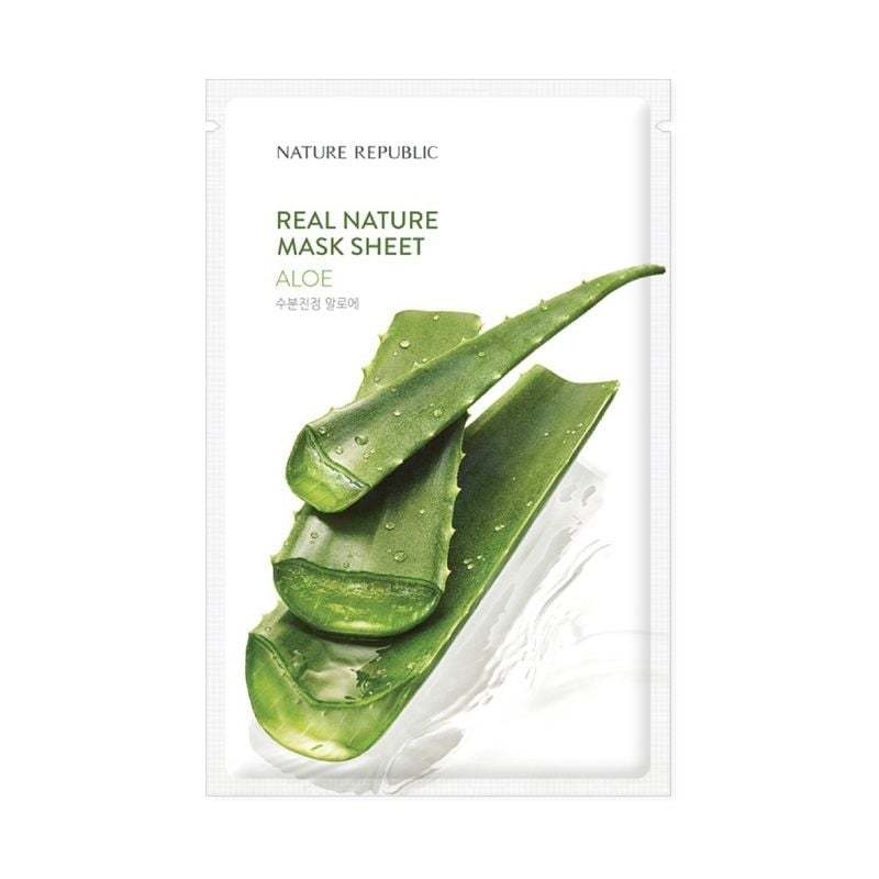 Mặt nạ giấy dưỡng da Nature Republic Real Nature Mask Sheet 23ml - mask giấy dưỡng ẩm da cao cấp