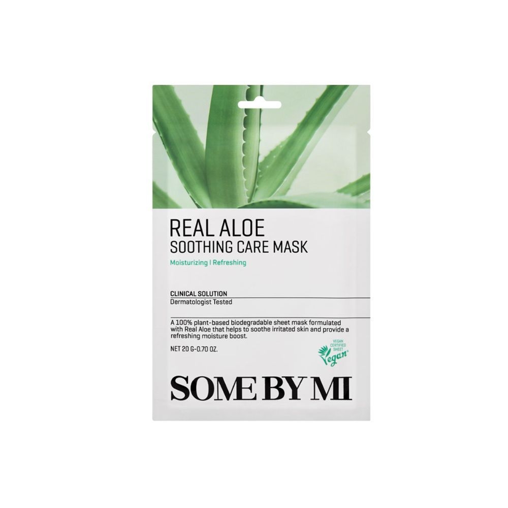 Mặt nạ dưỡng da Some By Mi ốc sên Real Snail skin barrier- cica calming care mask 20g - chính hãng