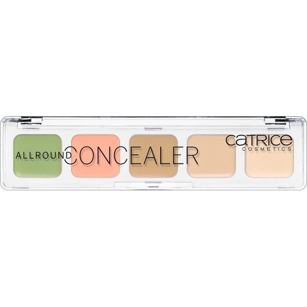 Che khuyết điểm Catrice Allround Concealer 5 ô - Bảng phấn che khuyết điểm Catrice 5 màu
