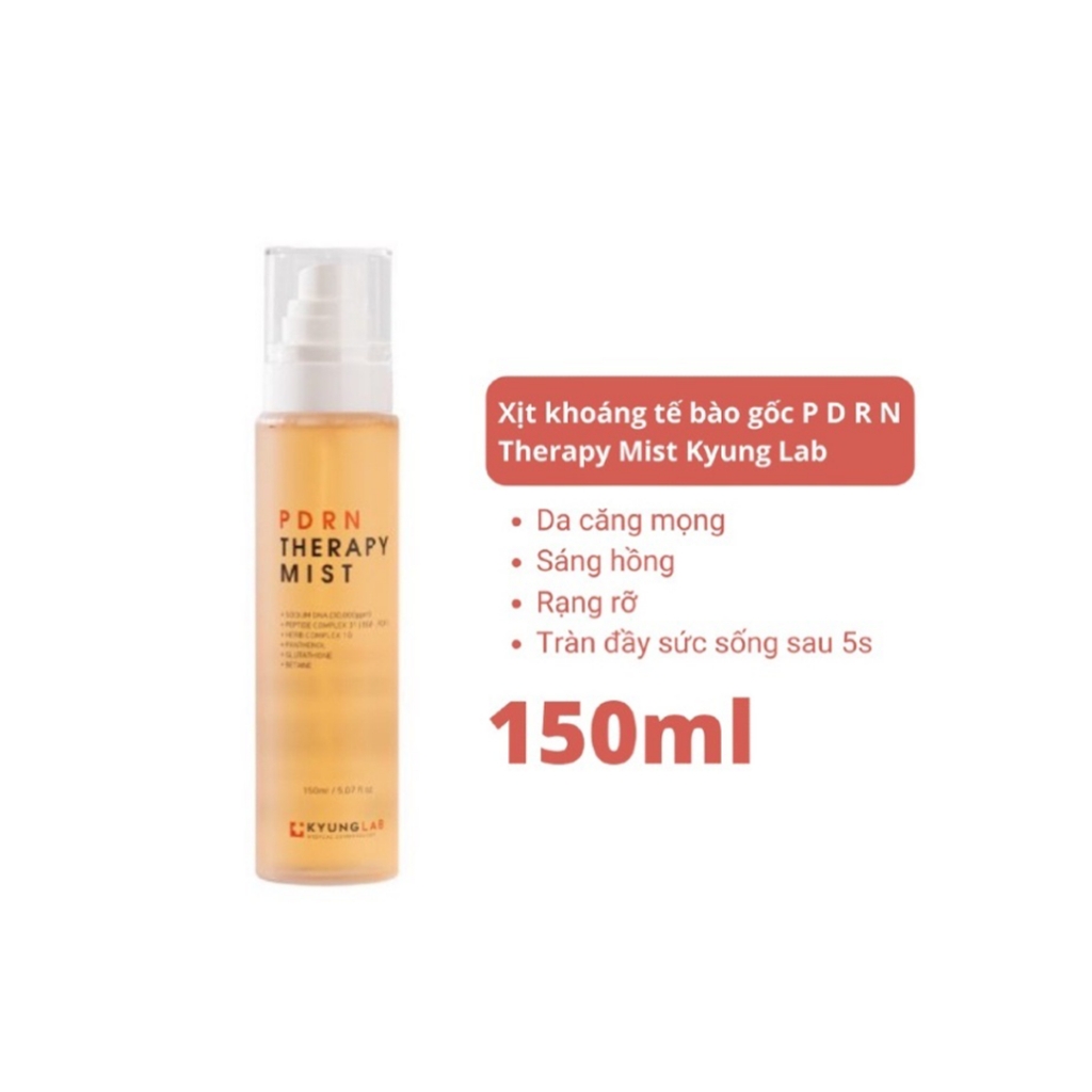 Xịt khoáng dưỡng ẩm KyungLab PDRN Therapy Mist cấp ẩm và dưỡng chất cho da mềm mại 150ml