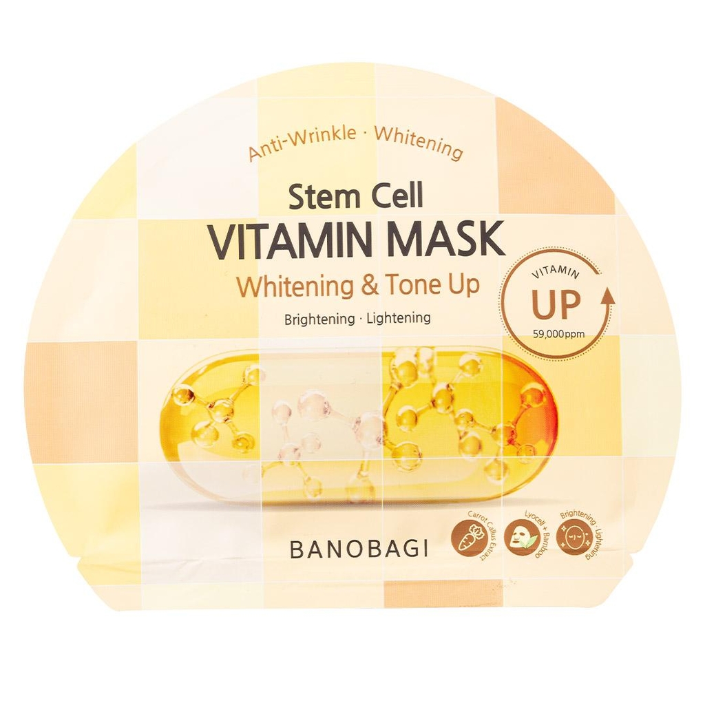 Mask Banobagi Stem Cell Vàng Nâng Tone Tone Up 30g