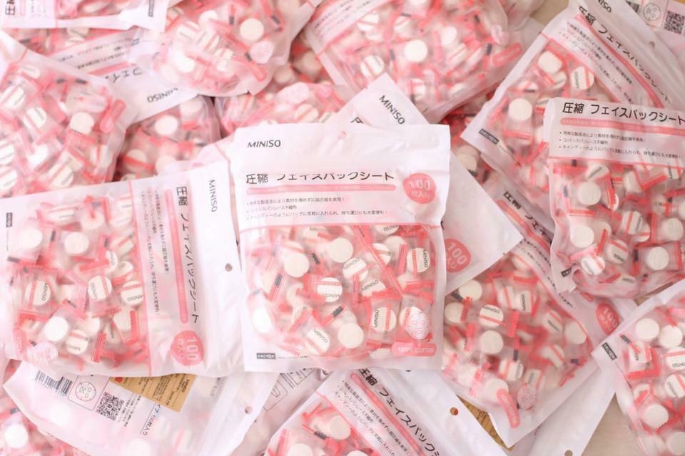 Mặt Nạ Dạng Viên Nén Dưỡng Da Mềm Mịn Miniso