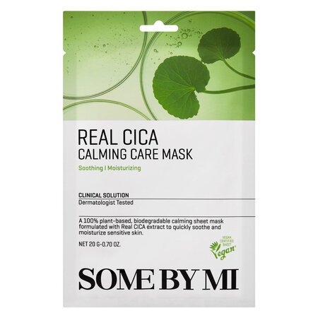 Mặt nạ dưỡng da Some By Mi ốc sên Real Snail skin barrier- cica calming care mask 20g - chính hãng