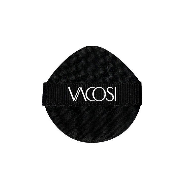 Bông mút trang điểm tán kem nền , bông cushion Vacosi PU06  màu đen đầu tròn - 01 & đầu nhọn - 02