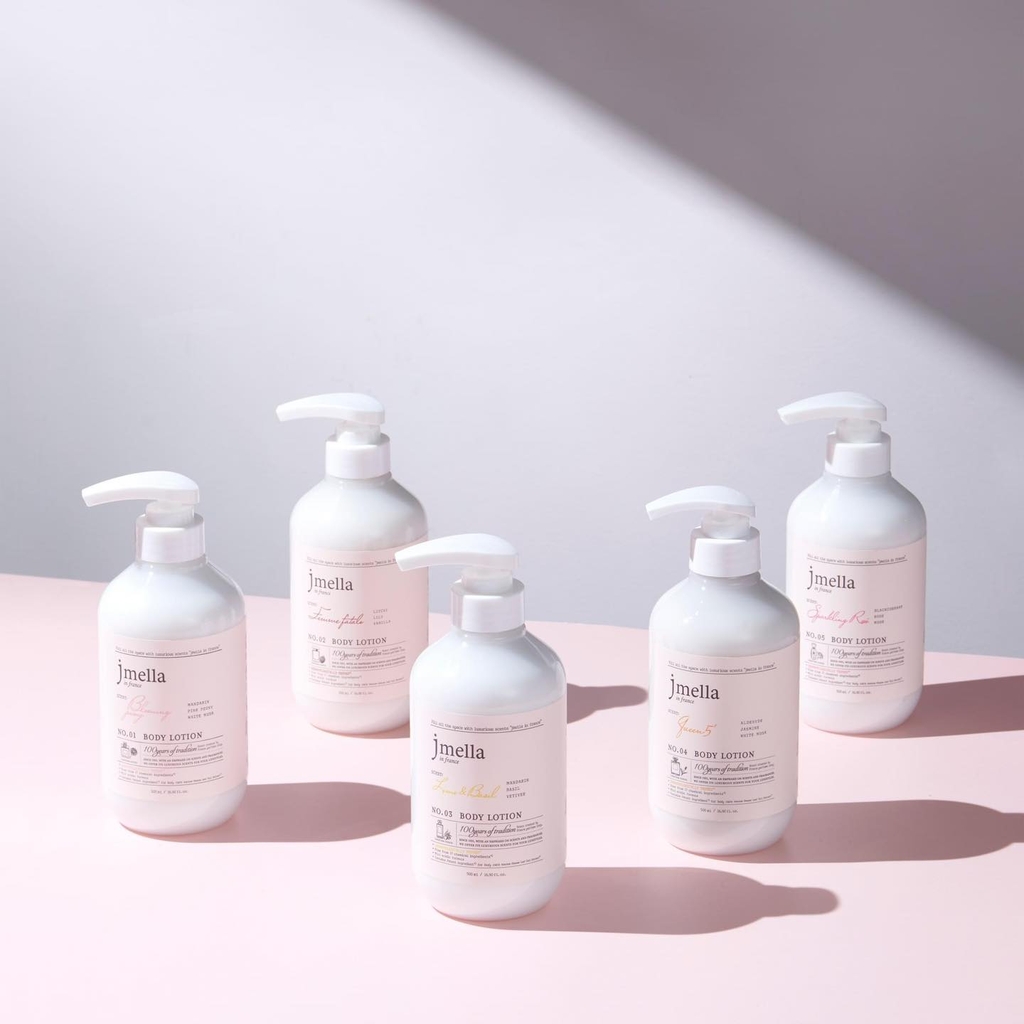 Sữa dưỡng thể hương nước hoa Jmella In France Body Lotion 500ml - sữa dưỡng thể trắng da cao cấp