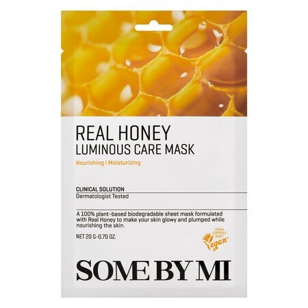 Mặt nạ dưỡng da Some By Mi ốc sên Real Snail skin barrier- cica calming care mask 20g - chính hãng