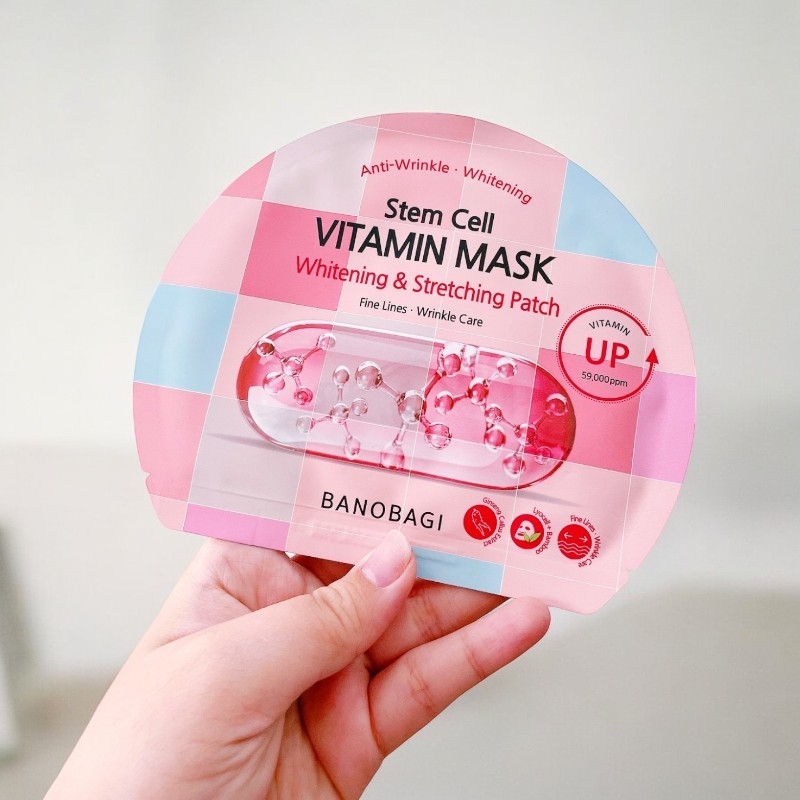 Mặt nạ Banobagi dưỡng da bổ sung Vitamin Vita Genic Jelly Mask Giấy Stemcell BANOBAGI dưỡng ẩm 30ml