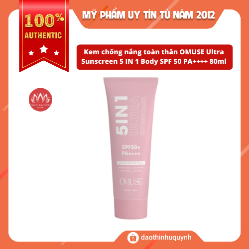 Kem chống nắng dành cho body OMuse  - 5in1 Ultra Sunscreen Body