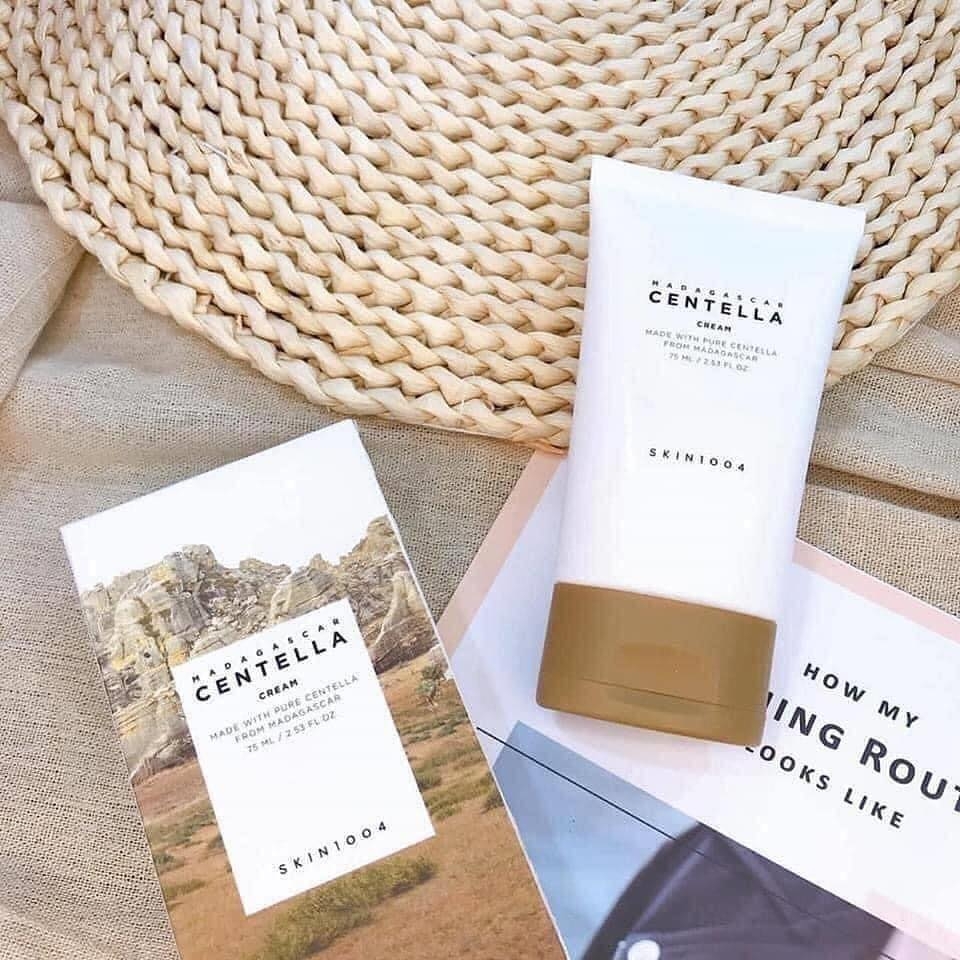 Kem Dưỡng Ẩm Skin1004 Cải Thiện Làn Da Chiết Xuất Rau Má Madagascar Centella Cream 75ml