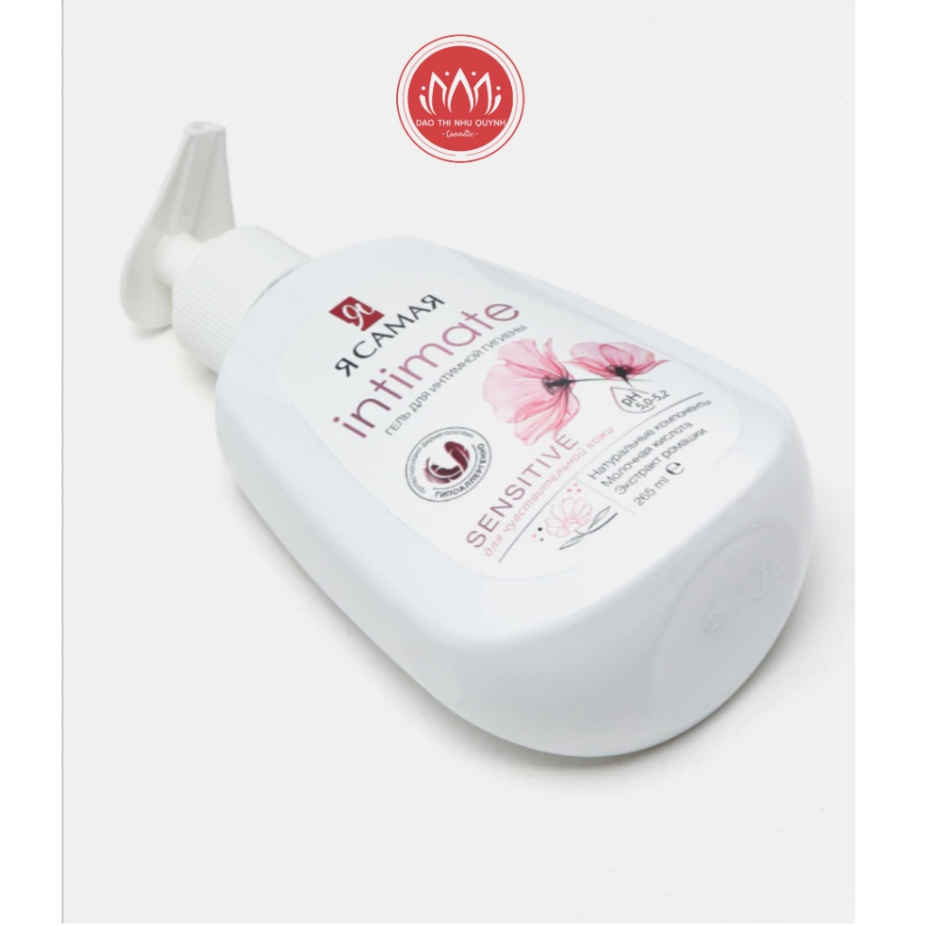 Dung dịch vệ sinh nữ giới Ya samaya Intimate của Nga 265ml - ddvs phụ nữ yasamaya mẫu mới chính hãng