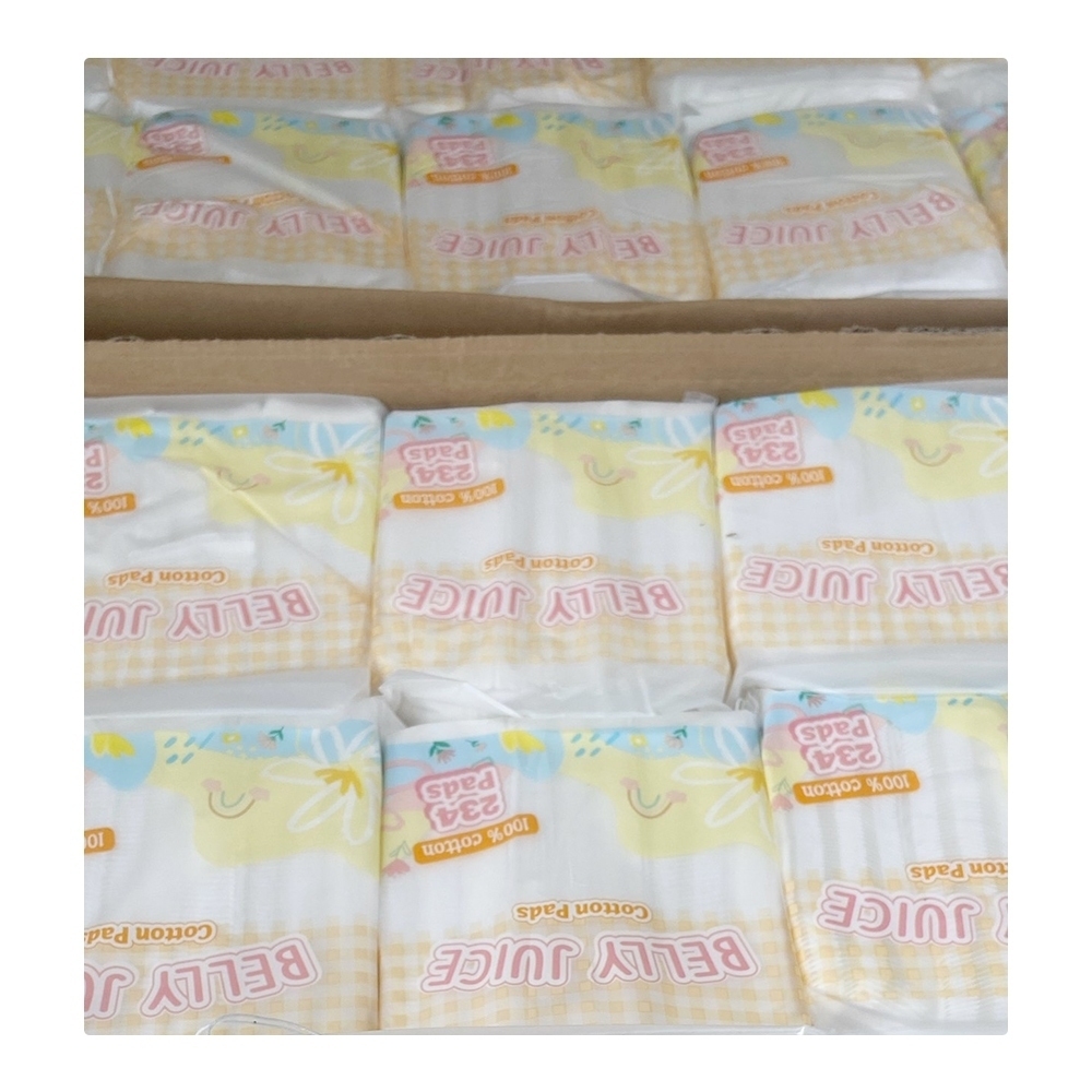 Túi bông tẩy trang Belly Juice 100% bông cotton pads ( 234 miếng )