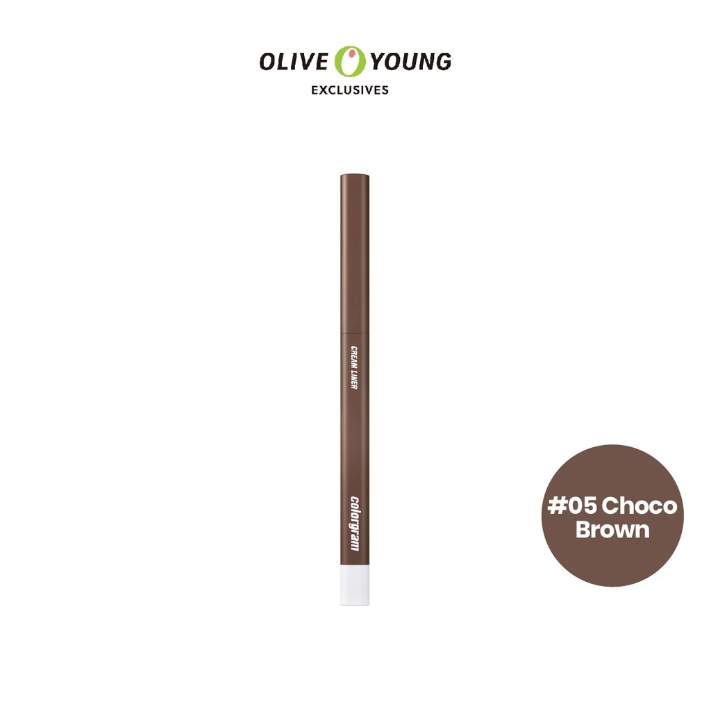 Bút kẻ mắt Colorgram Artist Formula Crea.m Liner 0.25g - chì kẻ mắt không lem màu 05