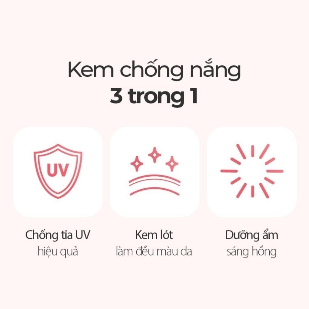 Kem chống nắng nâng tông d'Alba Waterfull Tone Up Sun Cream SPF 50+ 50ml - chống nắng d alba hồng