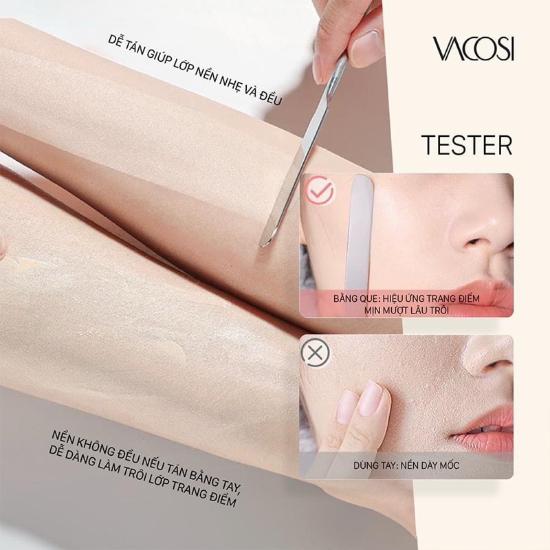 Cây tán kem nền Vacosi DC08