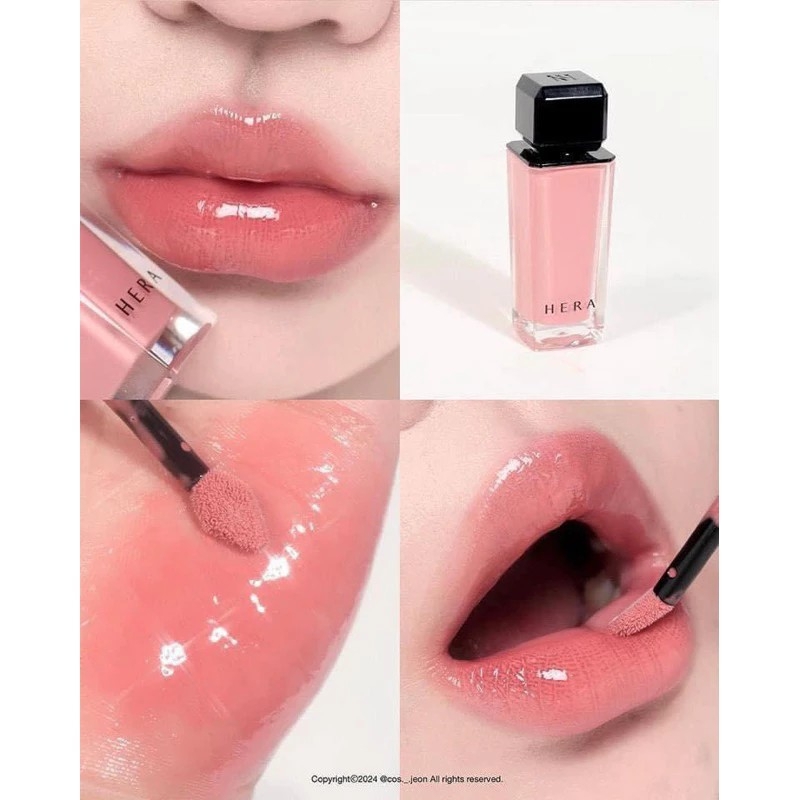 Son Hera Sensual Nude Gloss Màu #422 #462 LINGERIE - Son dưỡng Hera 422 462 màu hồng đào đất