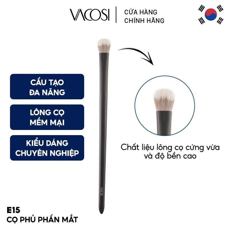 Cọ phủ phấn mắt VACOSI Fluff Shadow Brush E15