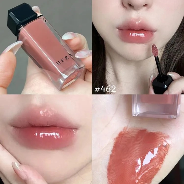 Son Hera Sensual Nude Gloss Màu #422 #462 LINGERIE - Son dưỡng Hera 422 462 màu hồng đào đất