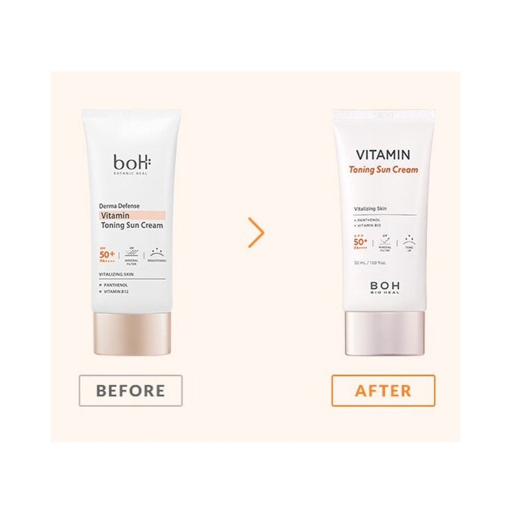 Kem Chống Nắng Nâng Tone BIOHEAL BOH Vitamin Toning Sun Cream 50ml