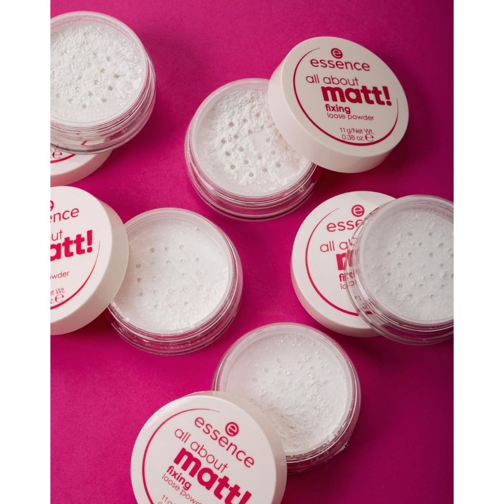 Phấn phủ kiềm dầu Essence All About Matt! Loose Powder 11g - phấn phủ essence lâu trôi chính hãng