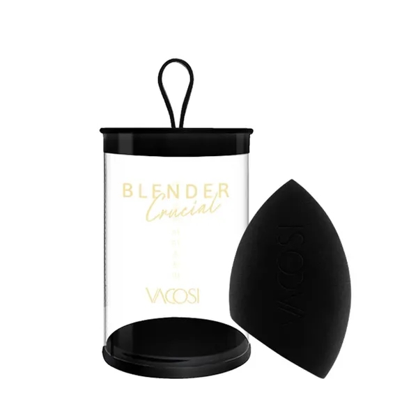 Bông giọt nước vạt xéo Vacosi Pro PH04 Prs Pro Crucial Flat Blender - bông phấn ướt tán nền Hàn Quốc