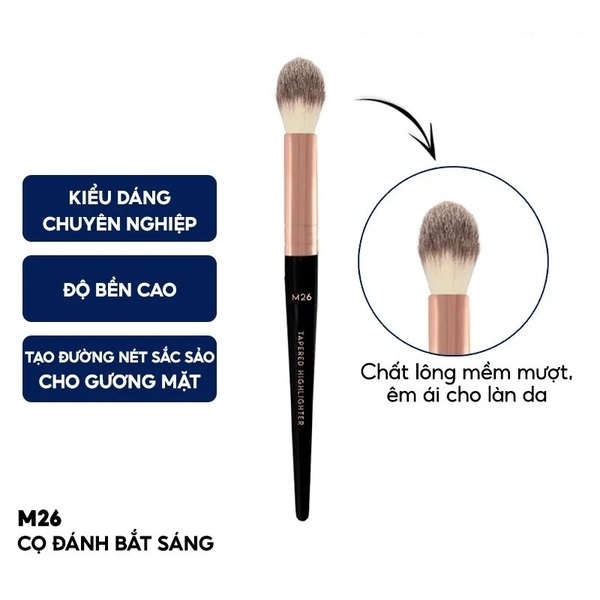 Cọ Bắt Sáng Highlight Vacosi Tapered Highlighter Brush - M26