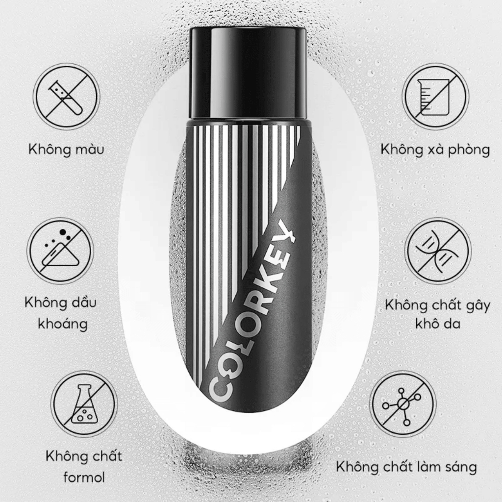 Xịt khoá nền Colorkey tia sương mềm mại khóa chặt lớp trang điểm 100ml - xịt khóa makeup color key