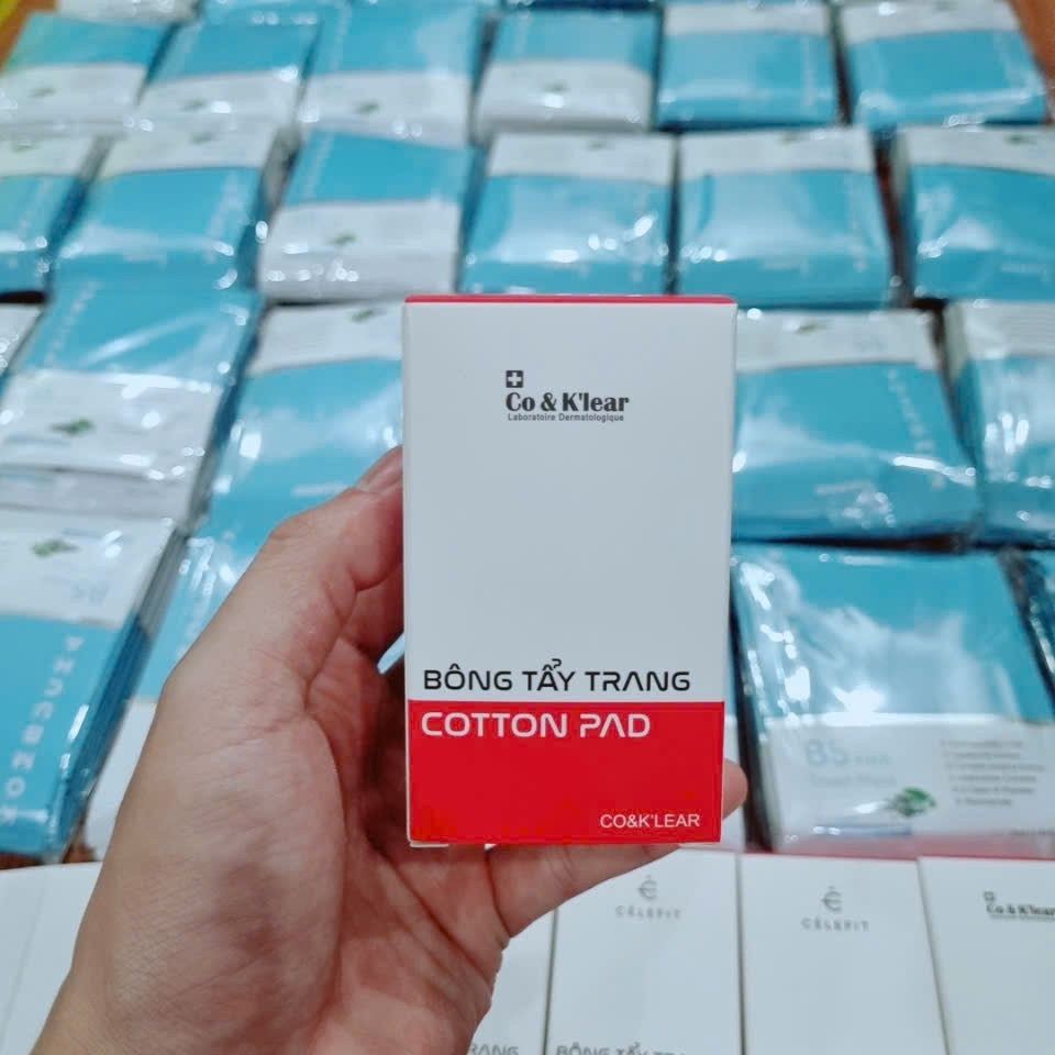 Bông tẩy trang quà tặng Dr. Pepti / Celefit / Garnier - bông tẩy trang sample từ các hãng cao cấp