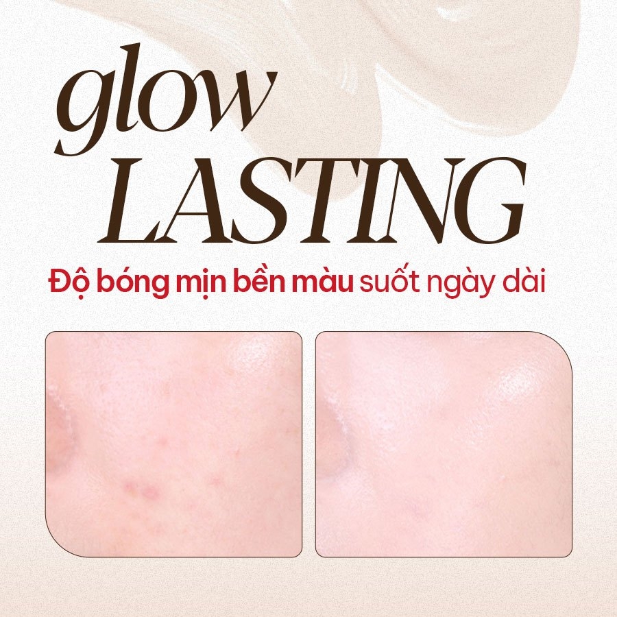 Kem nền Espoir Be Glow Foundation Pro Tailor 30g kèm Kem lót+Mút tán - Set căng bóng da mặt Hàn Quốc