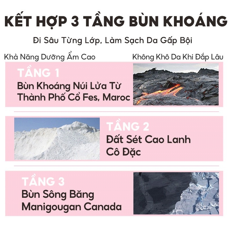 Mặt nạ đất sét COLORKEY LUMINOUS Clay Mask hoa sen - trà xanh 60g/hũ - mặt nạ bùn khoáng color key