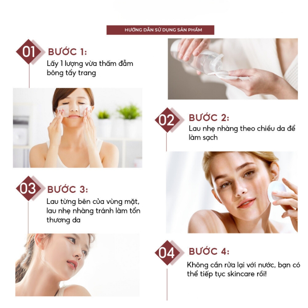 Nước tẩy trang Dr.Pepti Cetella Deep Clean 400ml làm sạch và phục hồi làn da - cao cấp chính hãng