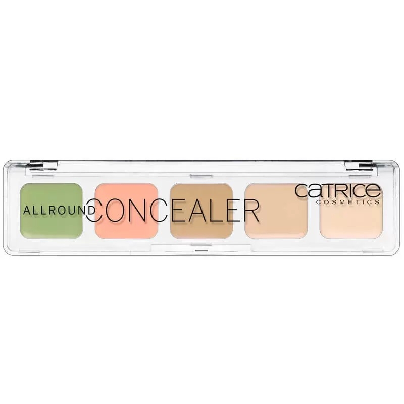 Che khuyết điểm Catrice Allround Concealer 5 ô - Bảng phấn che khuyết điểm Catrice 5 màu