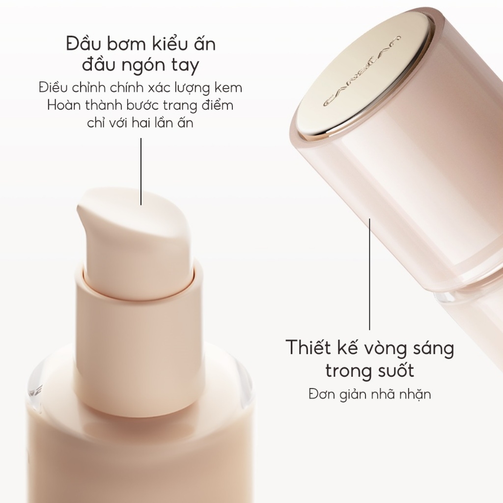 Kem nền dạng lỏng Carslan Lasting Moisture Foundation kiềm dầu lâu trôi thích hợp cho da khô 30g