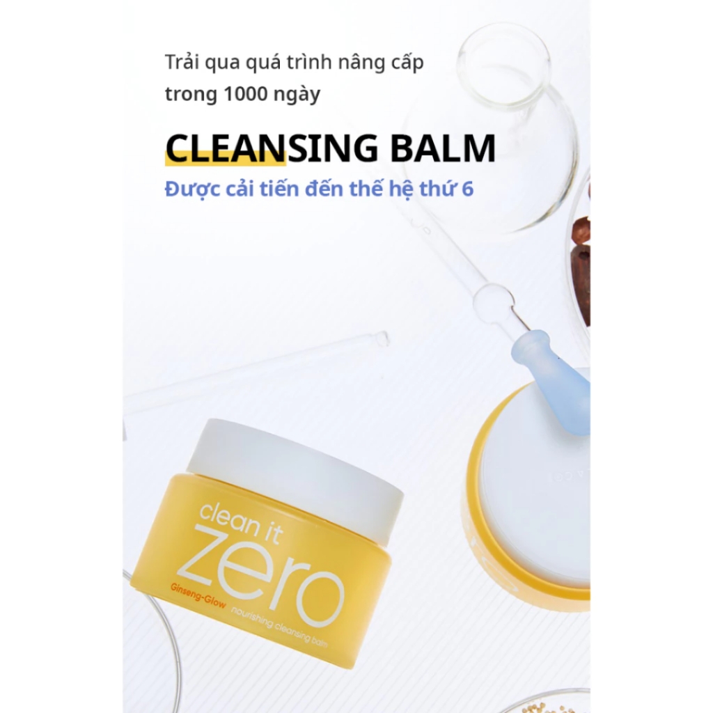 Sáp tẩy trang dưỡng ẩm, sạch sâu cho da khô Banila Co Clean It Zero Cleansing Balm Nourishing 100ml