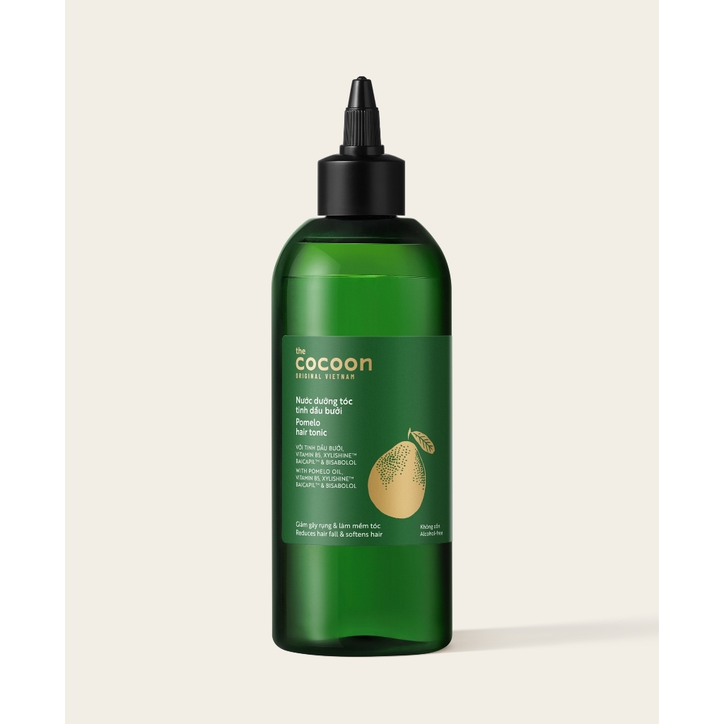 Nước dưỡng tóc tinh dầu bưởi Cocoon Pomelo Hair Tonic giúp giảm gãy rụng tóc  - 140ml - 310 ml( mẫu mới )