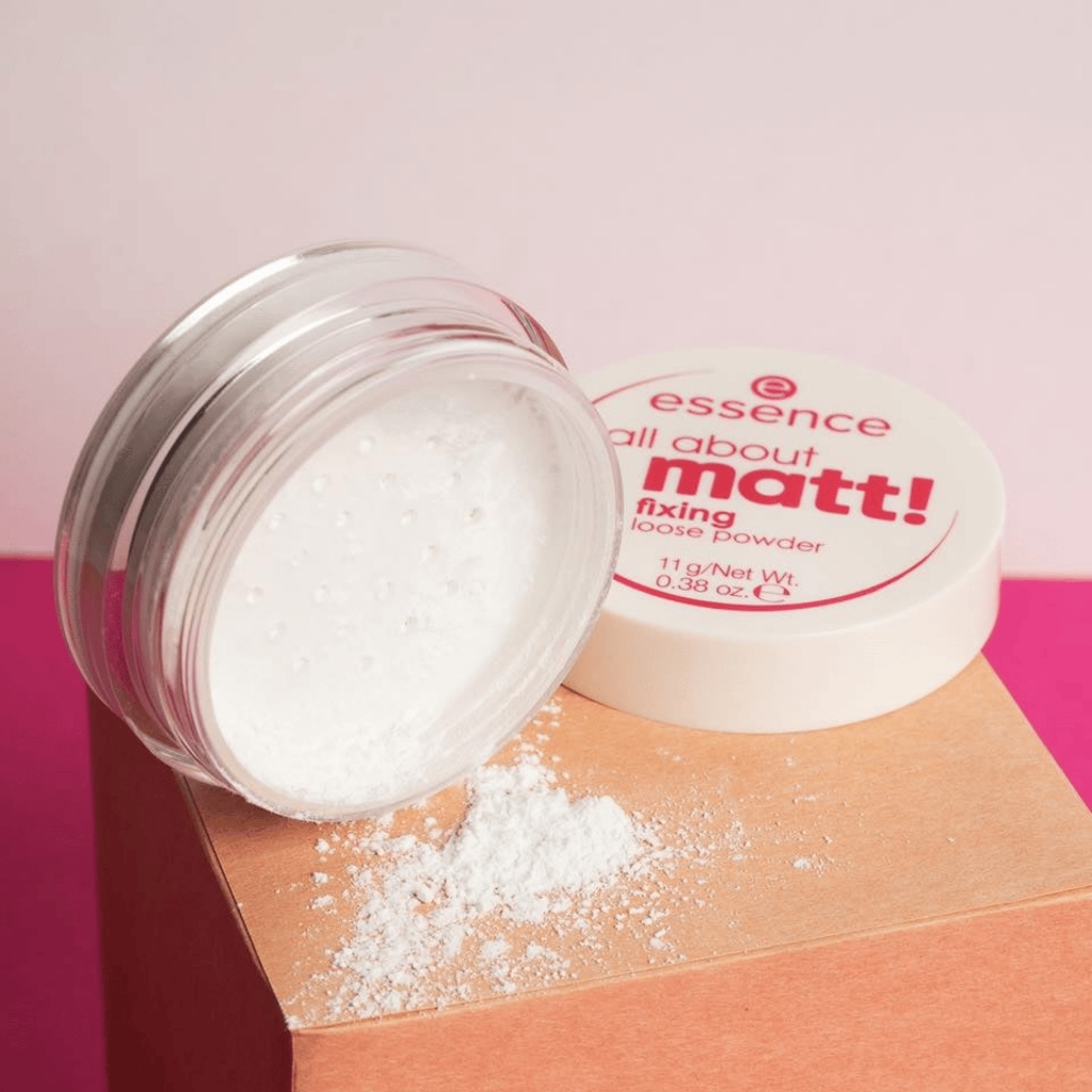Phấn phủ kiềm dầu Essence All About Matt! Loose Powder 11g - phấn phủ essence lâu trôi chính hãng